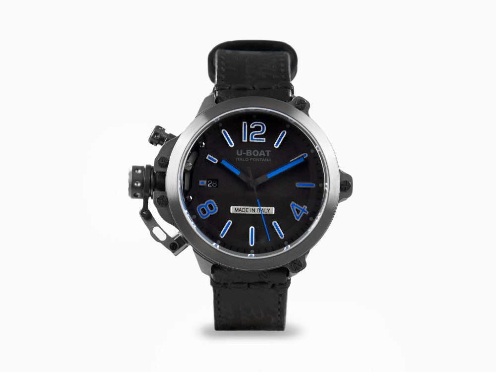 Reloj Automático U-Boat Capsule, PVD, 45 mm, Negro, Edición Limitada, 8808
