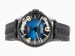 Reloj de Cuarzo U-Boat Capsoil Darkmoon, Acero Inoxidable PVD, 40 mm, Azul, 9020