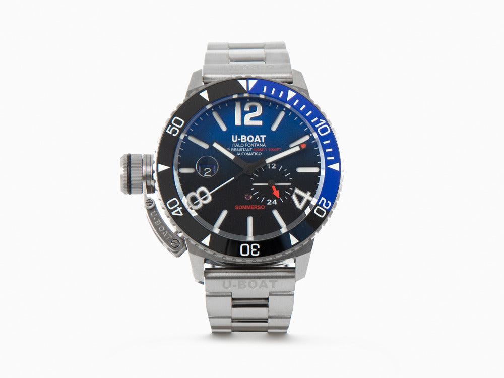 Reloj Automático U-Boat Classico Sommerso Ghiera Ceramica Blue, 46 mm, 9519/MT