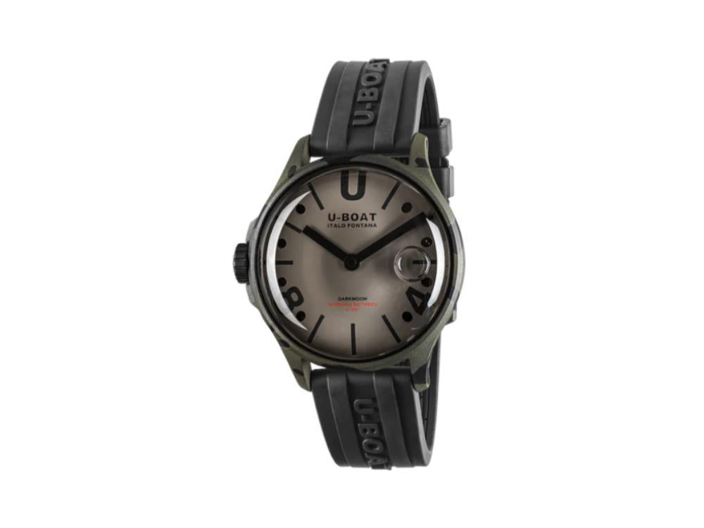 Reloj de Cuarzo U-Boat Capsoil Darkmoon Curve Camouflage, 40 mm, Gris, 9551