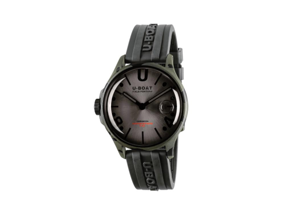 Reloj de Cuarzo U-Boat Capsoil Darkmoon Curve Camouflage, 40 mm, Gris, 9551