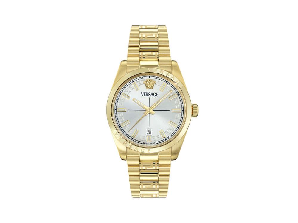 Reloj de Cuarzo Versace Millenyium, PVD Oro, Gris, 40 mm, VE0G00625