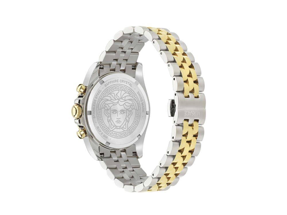 Reloj de Cuarzo Versace Greca Chrono Wave, Verde, 43 mm, VE0H00425