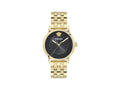 Reloj de Cuarzo Versace Albireo, Acero reciclado, Negro, 40 mm, VE0T00525
