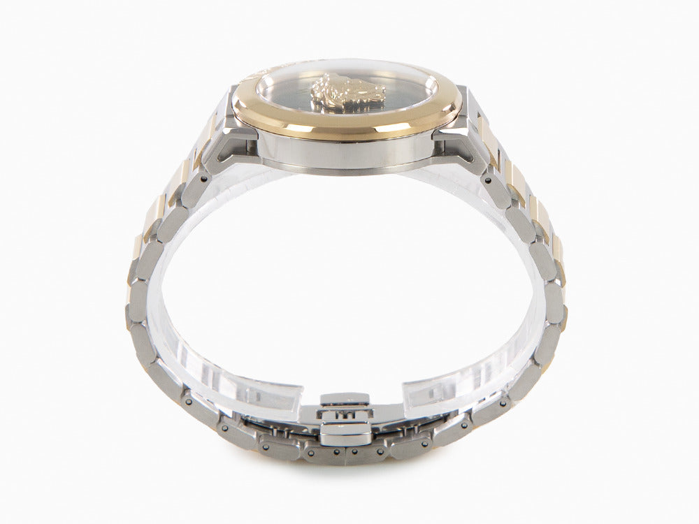 Reloj de Cuarzo Versace Medusa Infinite, Verde, 38 mm, Cristal Zafiro, VE3F00422