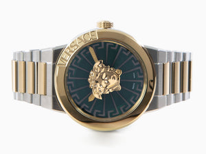 Reloj de Cuarzo Versace Medusa Infinite, Verde, 38 mm, Cristal Zafiro, VE3F00422