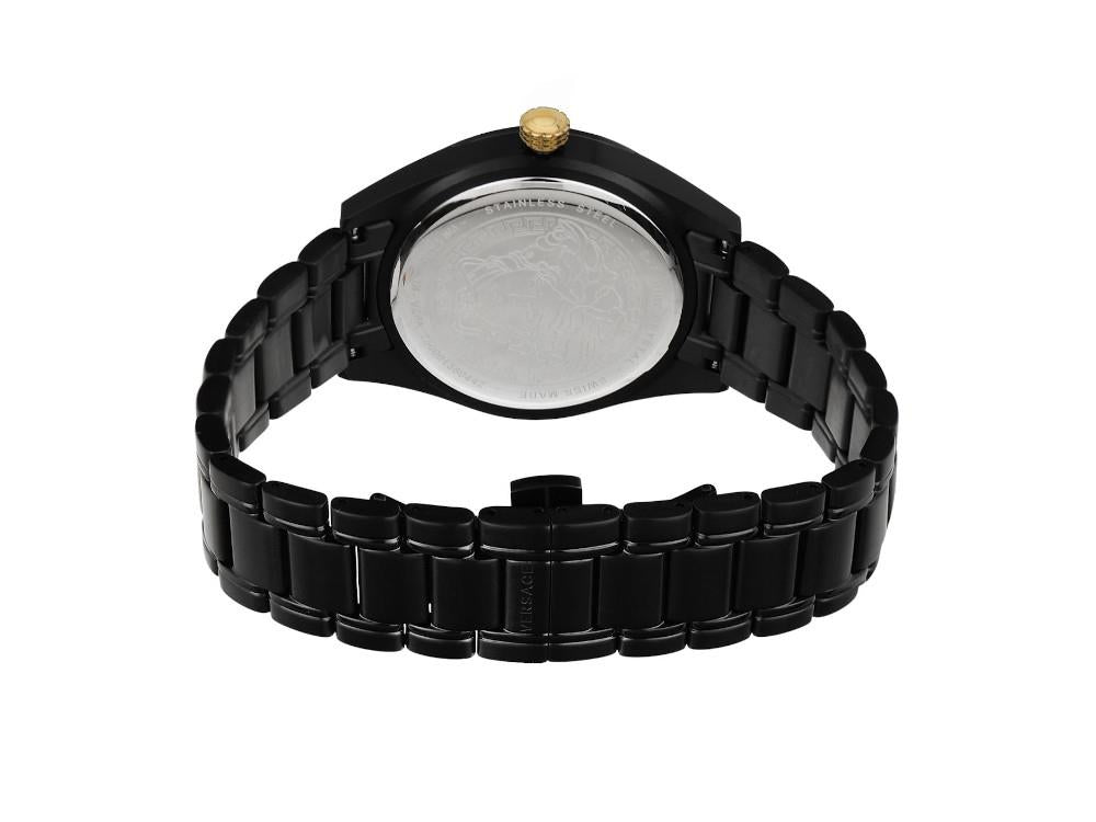 Reloj de Cuarzo Versace V-Code, Negro, 42 mm, VE6A00925