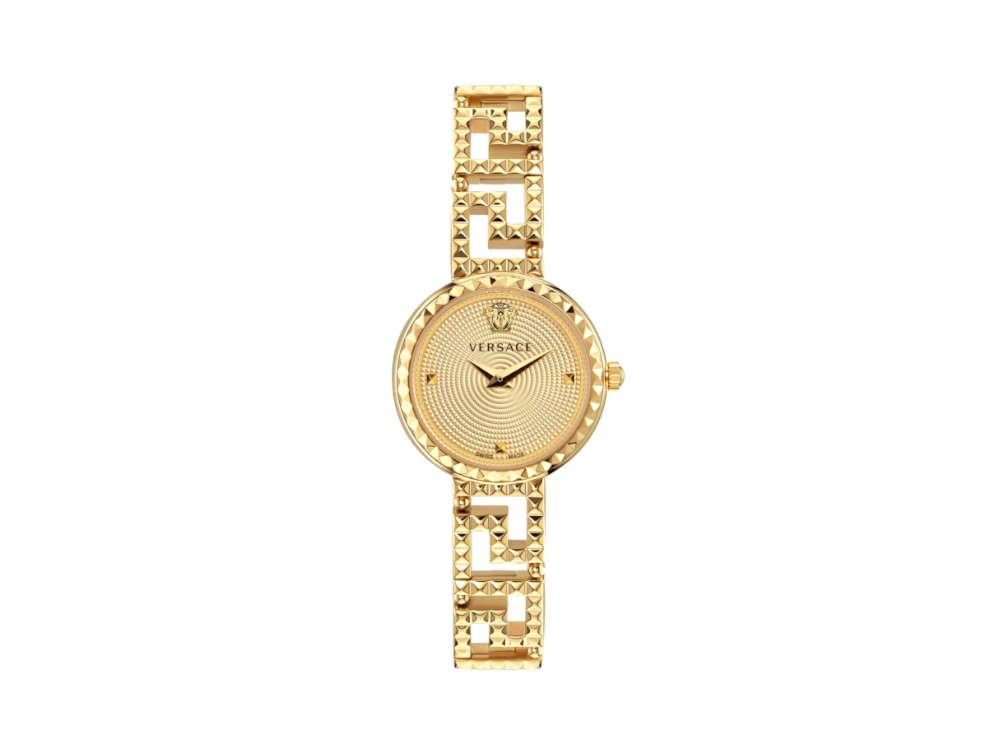 Reloj de Cuarzo Versace Greca Goddess, PVD Oro, Dorado, 28 mm, VE7A00323