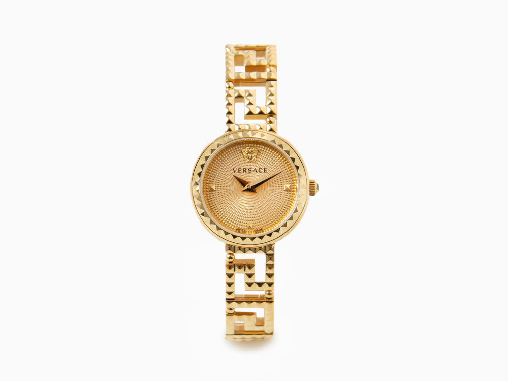 Reloj de Cuarzo Versace Greca Goddess, PVD Oro, Dorado, 28 mm, VE7A00323
