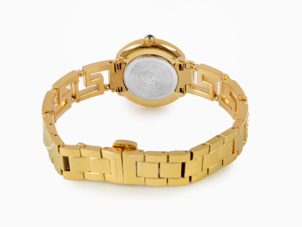 Reloj de Cuarzo Versace Greca Goddess, PVD Oro, Dorado, 28 mm, VE7A00323