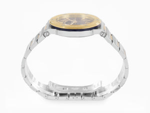 Reloj de Cuarzo Versace Greca Logo Moonphase, PVD Oro, Azul, 38 mm, VE7G00223
