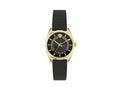 Reloj de Cuarzo Versace New V Circle, PVD Oro, 36 mm, Cristal Zafiro, VE8A00224