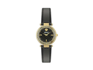 Reloj de Cuarzo Versace Reve, PVD Oro, Negro, 35 mm, Cristal Zafiro, VE8B00224