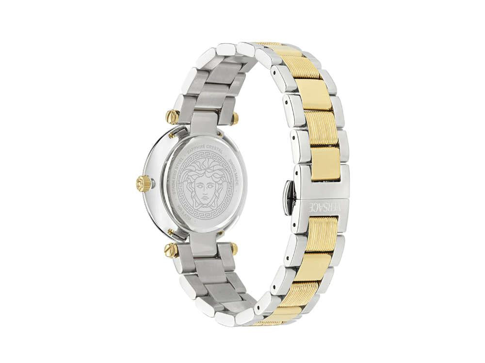 Reloj de Cuarzo Versace Reve, PVD Oro, Dorado, 35 mm, Cristal Zafiro, VE8B00324