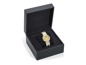 Reloj de Cuarzo Versace Reve, PVD Oro, Dorado, 35 mm, Cristal Zafiro, VE8B00324