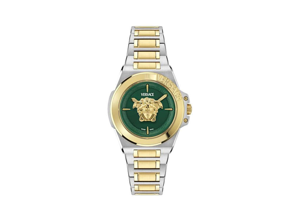 Reloj de Cuarzo Versace HerA, Verde, 37 mm, Cristal de Zafiro, VE8D00524
