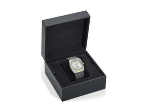 Reloj de Cuarzo Versace Antares, Plata, 44 x 41.5 mm, Cristal Zafiro, VE8F00124