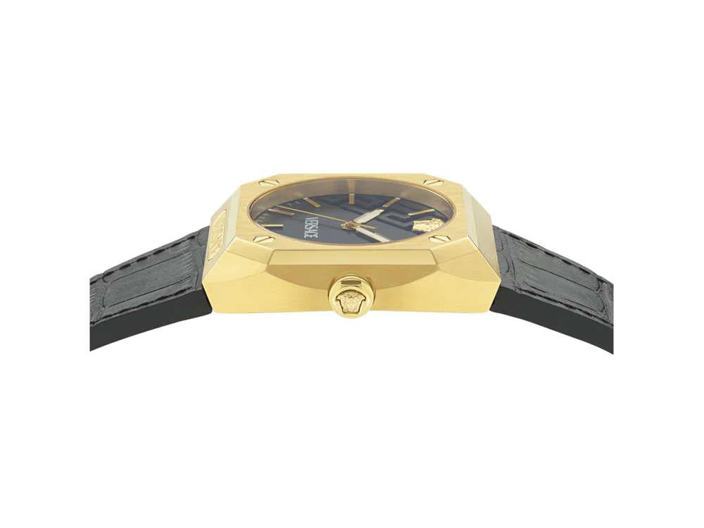 Reloj de Cuarzo Versace Antares, PVD Oro, Negro, 44 x 41.5 mm, VE8F00224
