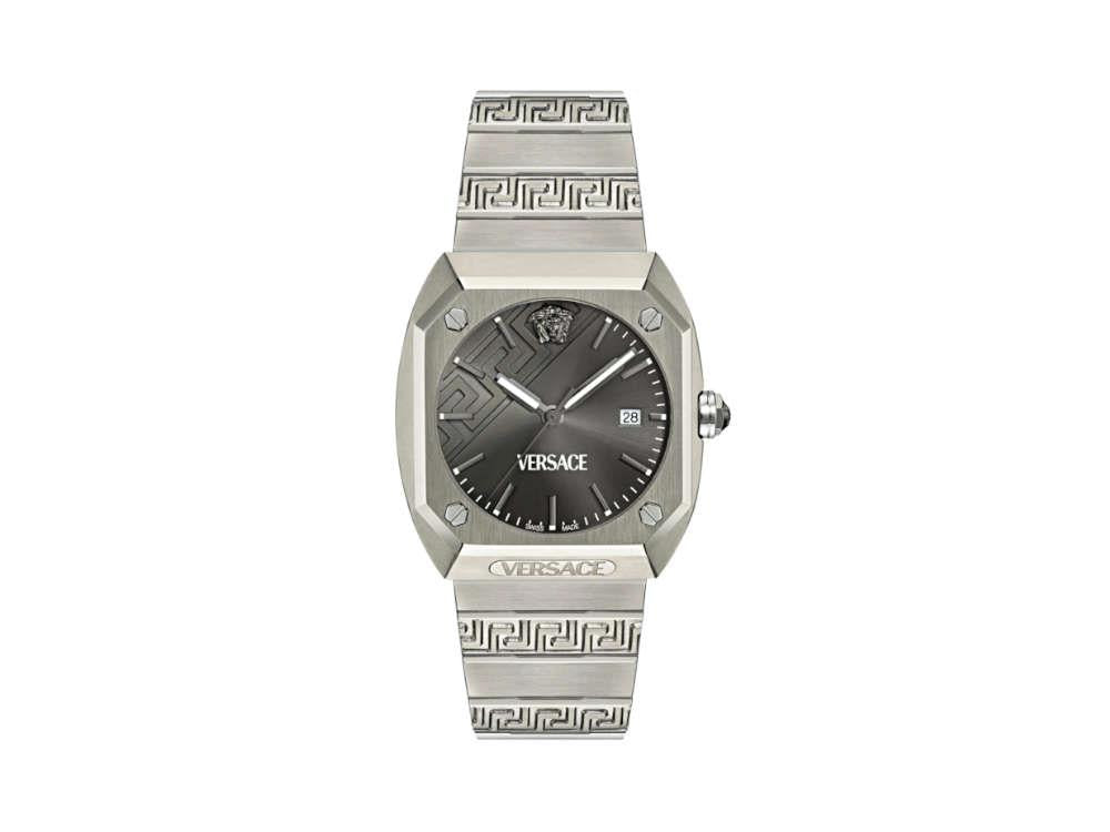 Reloj de Cuarzo Versace Antares, Titanio, Gris, 44 x 41.5 mm, VE8F00524