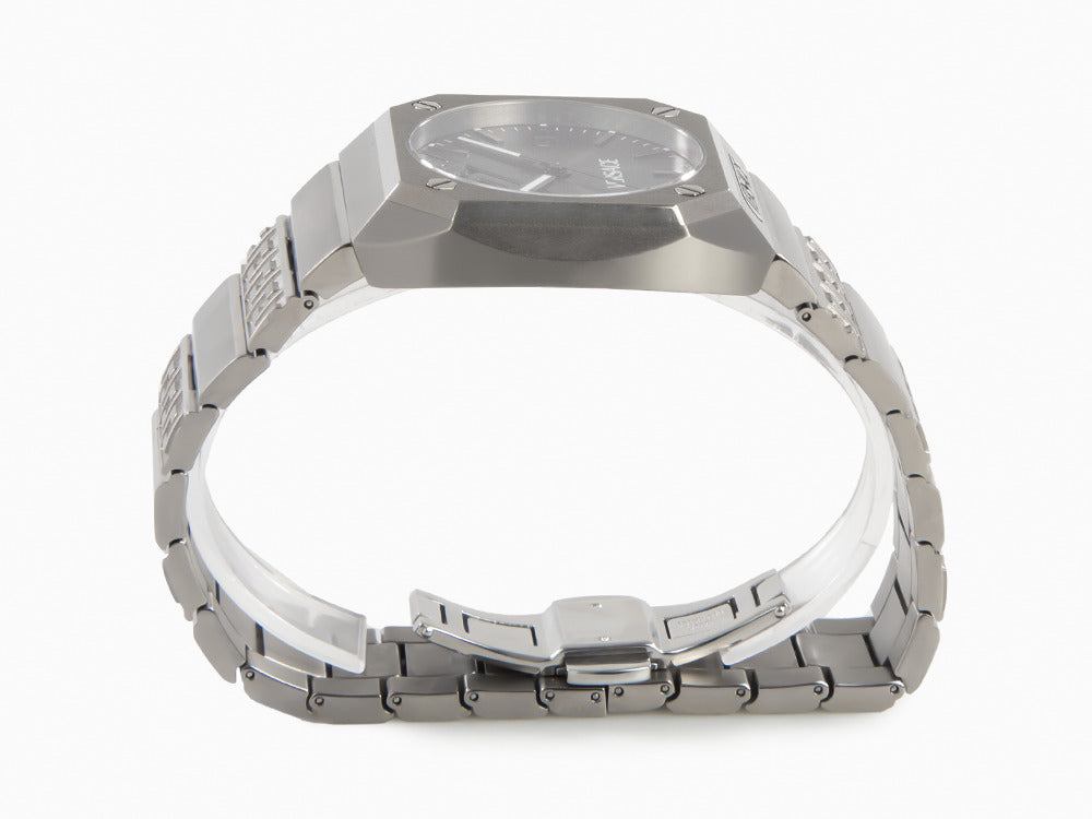Reloj de Cuarzo Versace Antares, Titanio, Gris, 44 x 41.5 mm, VE8F00524