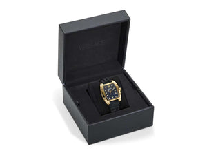 Reloj de Cuarzo Versace Dominus Lady, PVD Oro, Negro, 44,8mm x 36mm, VE8K00324