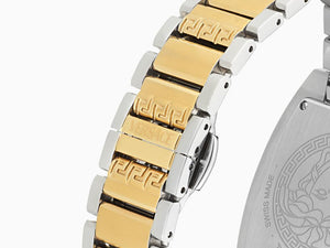 Reloj de Cuarzo Versace Dominus Lady, PVD Oro, Plata, 44,8mm x 36mm, VE8K00424