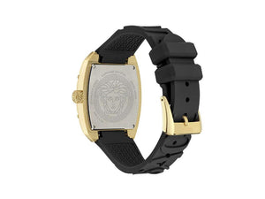 Reloj de Cuarzo Versace Dominus Lady, PVD Oro, Negro, 44,8mm x 36mm, VE8K00624