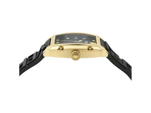 Reloj de Cuarzo Versace Dominus Lady, PVD Oro, Negro, 44,8mm x 36mm, VE8K00624