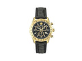 Reloj de Cuarzo Versace Chrono Master, PVD Oro, Negro, 44 mm, VE8R00224
