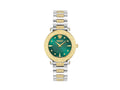 Reloj de Cuarzo Versace Greca Sphere, Verde, 35 mm, Cristal de Zafiro, VE9C00424