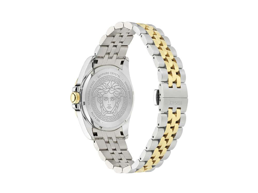Reloj de Cuarzo Versace Anteo, PVD Oro, Verde, 41 mm, Cristal Zafiro, VE9H00524