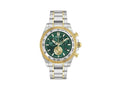 Reloj de Cuarzo Versace Chrono X, Acero reciclado, Verde, 44 mm, VE9K00424