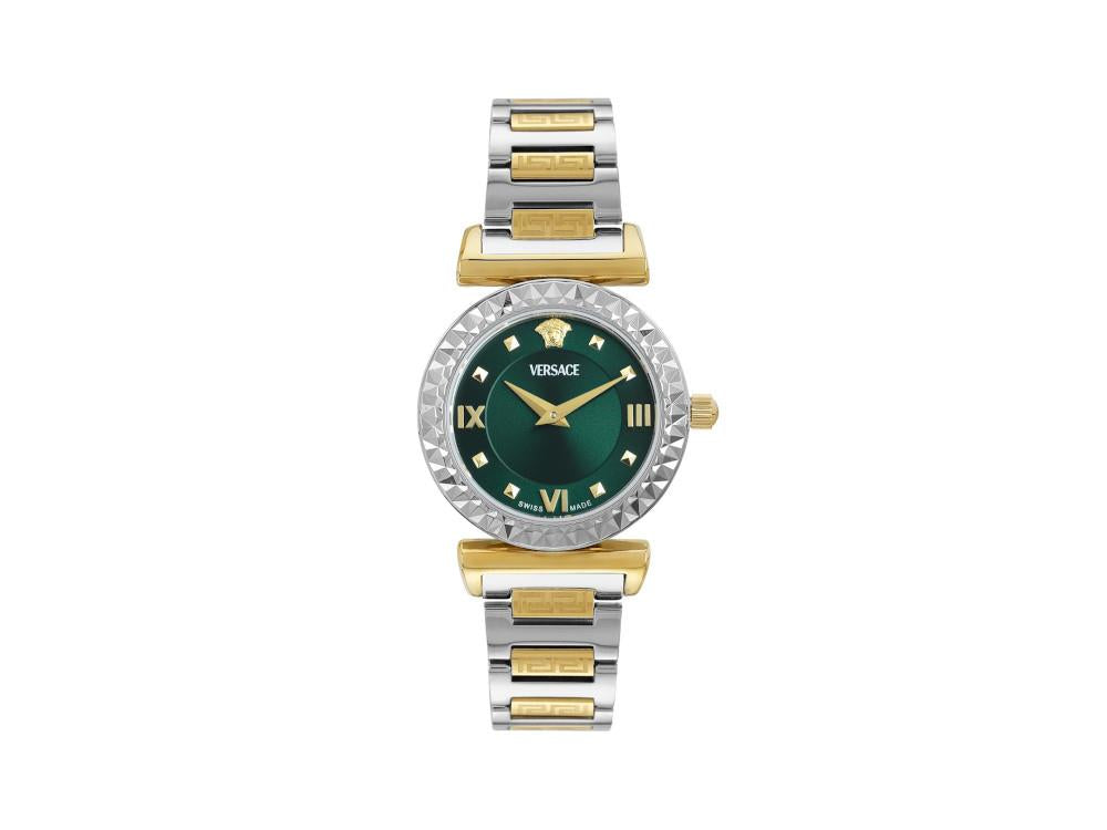 Reloj de Cuarzo Versace Mini Vanity Restyling, Verde, 28 mm, VEGFA0625