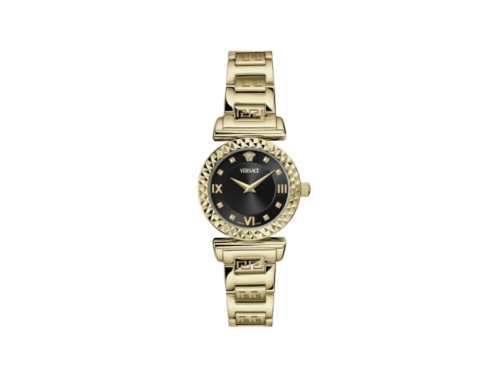 Reloj de Cuarzo Versace Mini Vanity Restyling, Negro, 28 mm, VEGFA0825