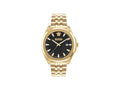 Reloj de Cuarzo Versace Luxury 3 Hands, Acero reciclado, Negro, 42 mm, VEKKA0725