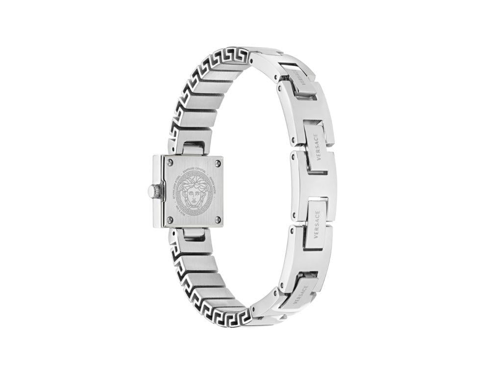 Reloj de Cuarzo Versace V_Square, Negro, Cristal de Zafiro, VEY900226