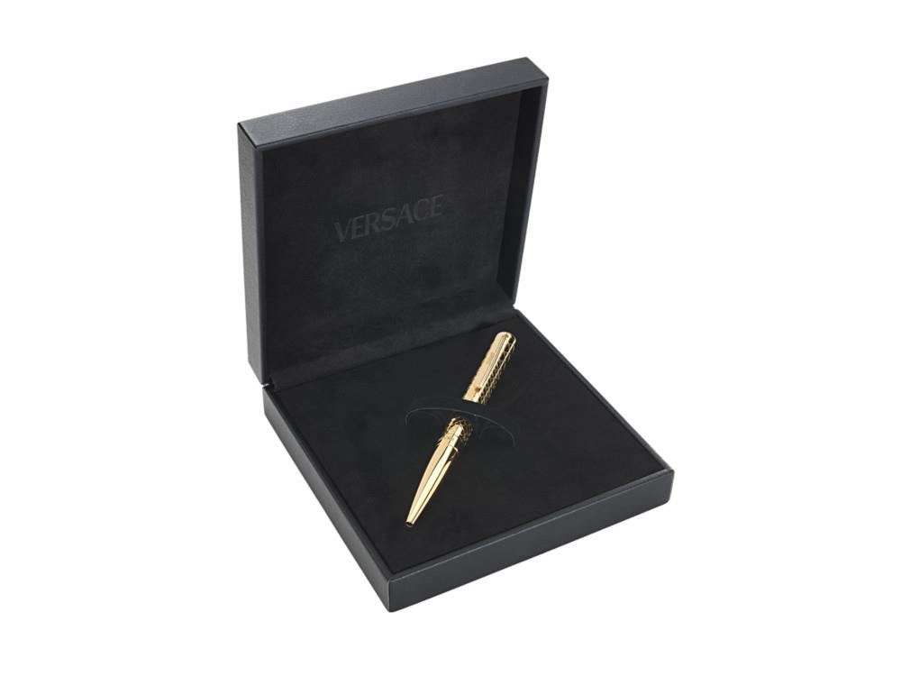 Bolígrafo Versace Reve, Acero, Dorado, VRSC00324