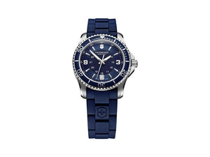 Reloj de Cuarzo Victorinox Maverick Ladies, Azul, 34 mm, Caucho, V241610