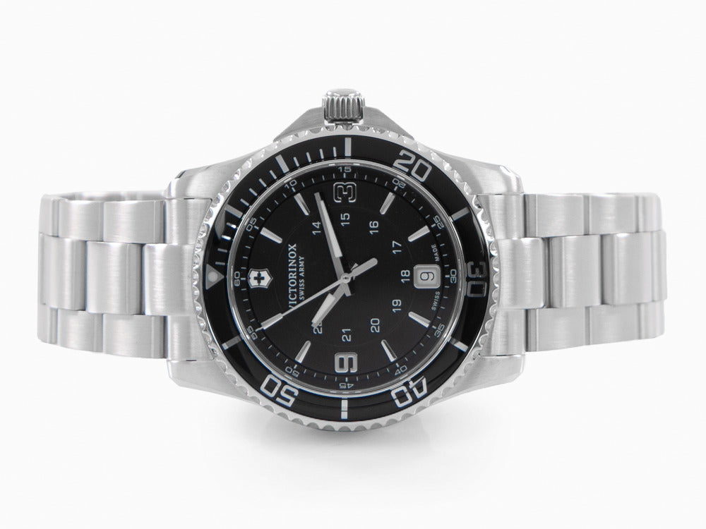 Reloj de Cuarzo Victorinox Maverick Ladies, Negro, 34 mm, Acero, 10 atm, V241701
