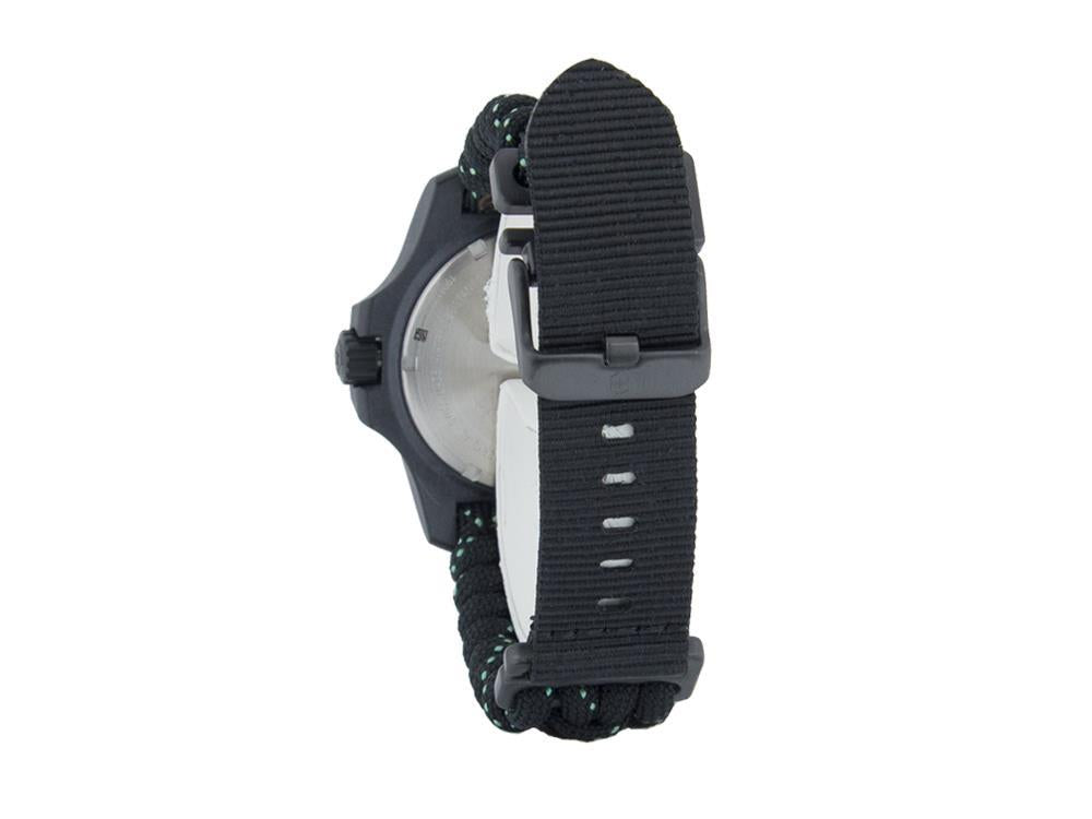 Reloj de Cuarzo Victorinox I.N.O.X. Carbon, Negro, 43 mm, Paracord, V241859