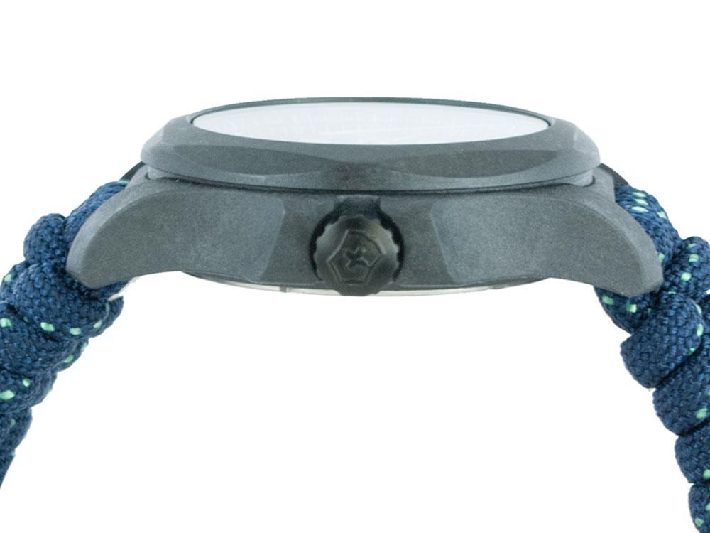 Reloj de Cuarzo Victorinox I.N.O.X. Carbon, Azul, 43 mm, Paracord, V241860