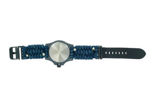 Reloj de Cuarzo Victorinox I.N.O.X. Carbon, Azul, 43 mm, Paracord, V241860