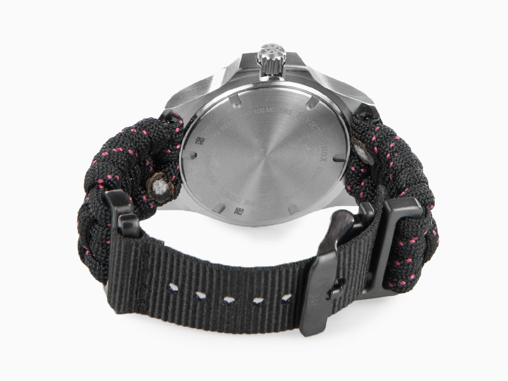 Reloj de Cuarzo Victorinox I.N.O.X. Ladies, Negro, 37mm, Paracord, V241918