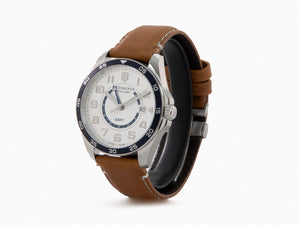 Reloj de Cuarzo Victorinox Fieldforce Classic GMT, Gris, 42 mm, V241931