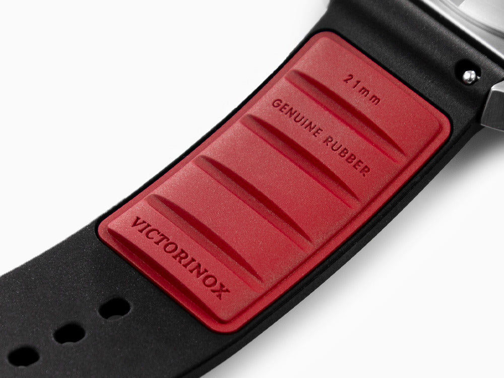 Reloj de Cuarzo Victorinox I.N.O.X. Chrono, Negro, 43 mm, V241983