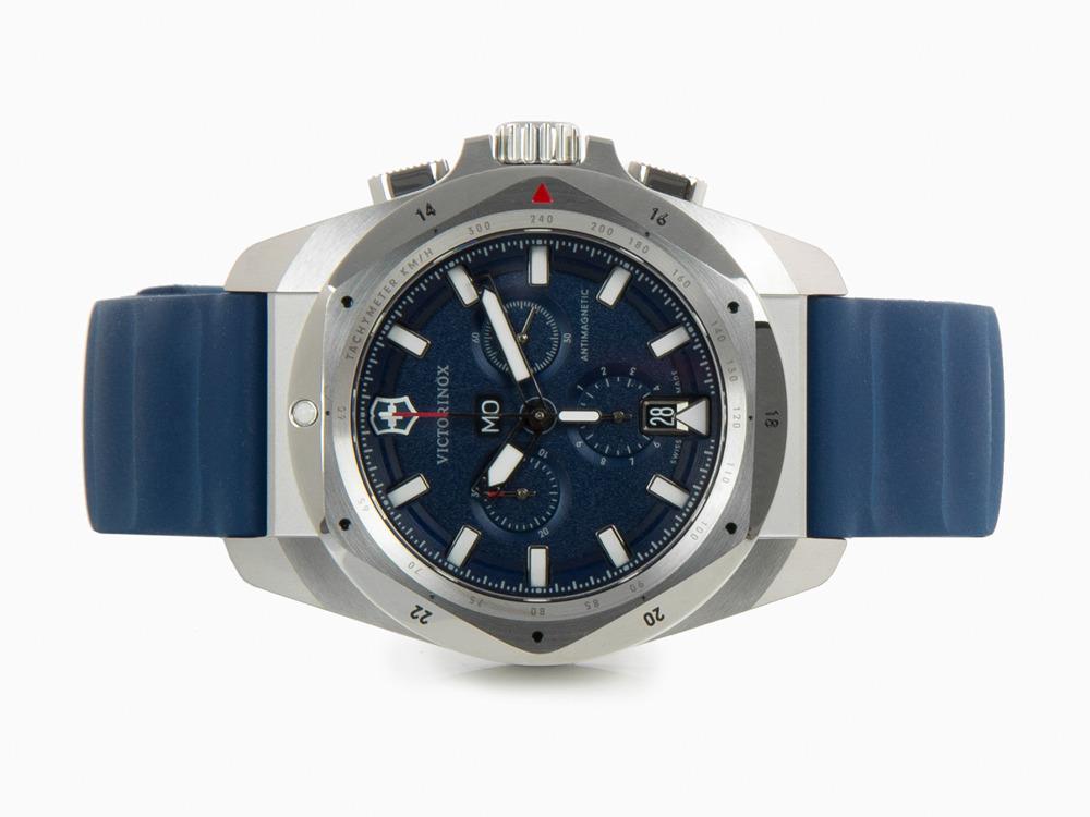 Reloj de Cuarzo Victorinox I.N.O.X. Chrono, Azul, 43 mm, V241984