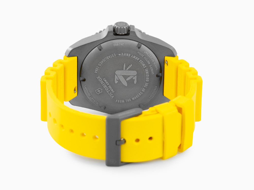 Reloj de Cuarzo Victorinox Dive Pro, Titanio, Negro, 43 mm, V241992