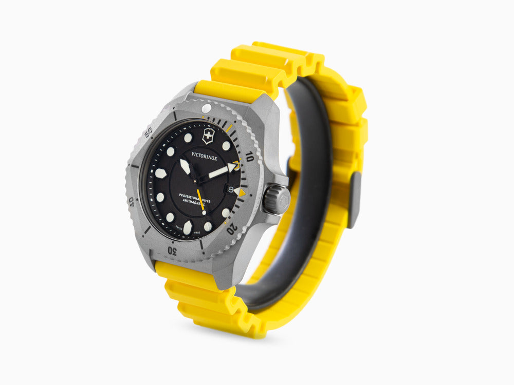 Reloj de Cuarzo Victorinox Dive Pro, Titanio, Negro, 43 mm, V241992