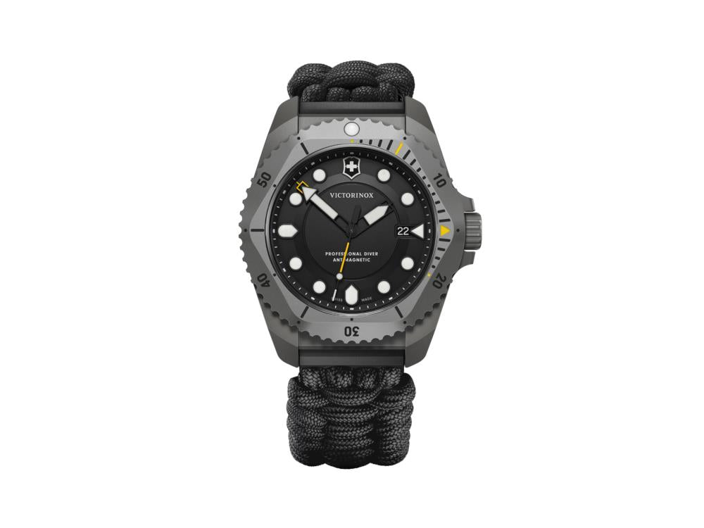 Reloj de Cuarzo Victorinox Dive Pro, Titanio, Negro, 43 mm, V241993.1