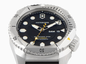 Reloj Automático Victorinox Dive Pro, Negro, 43 mm, 30 atm, Día, V241994